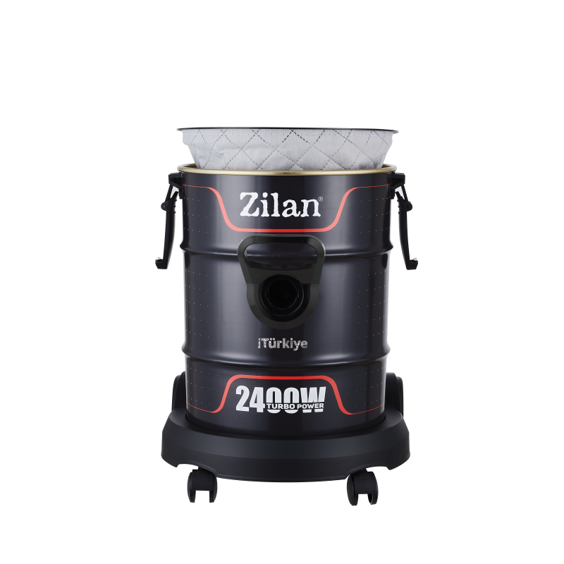 Aspirator Zilan ZLN2006, Putere 2400W, Putere aspirare 200W, Fara sac, Functie de suflare, Capacitate 21L