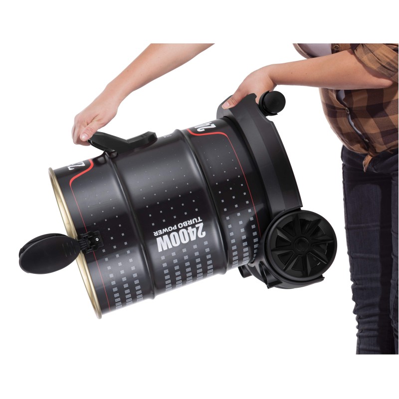 Aspirator Zilan ZLN2006, Putere 2400W, Putere aspirare 200W, Fara sac, Functie de suflare, Capacitate 21L