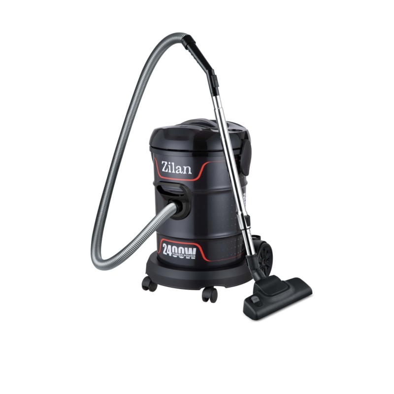 Aspirator Zilan ZLN2006, Putere 2400W, Putere aspirare 200W, Fara sac, Functie de suflare, Capacitate 21L