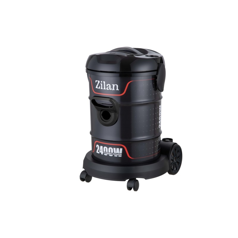 Aspirator Zilan ZLN2006, Putere 2400W, Putere aspirare 200W, Fara sac, Functie de suflare, Capacitate 21L