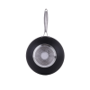 Tigaie Wok Zilan ZLN0934, Diametru 28 cm, 7 straturi de material, Maner nituit, Compatibil cuptor si masina de spalat vase