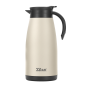 Termos Zilan ZLN0783 crem din inox, capacitate 1.5L, metine rece pana la 24 ore si cald pana la 18 ore