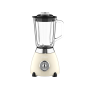 Blender Retro Zilan ZLN1207, putere 500W, capacitate 1.5L, 2 trepte de viteza, functie Pulse, vas din sticla, lame din otel inoxidabil