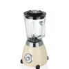 Blender Retro Zilan ZLN1207, putere 500W, capacitate 1.5L, 2 trepte de viteza, functie Pulse, vas din sticla, lame din otel inoxidabil