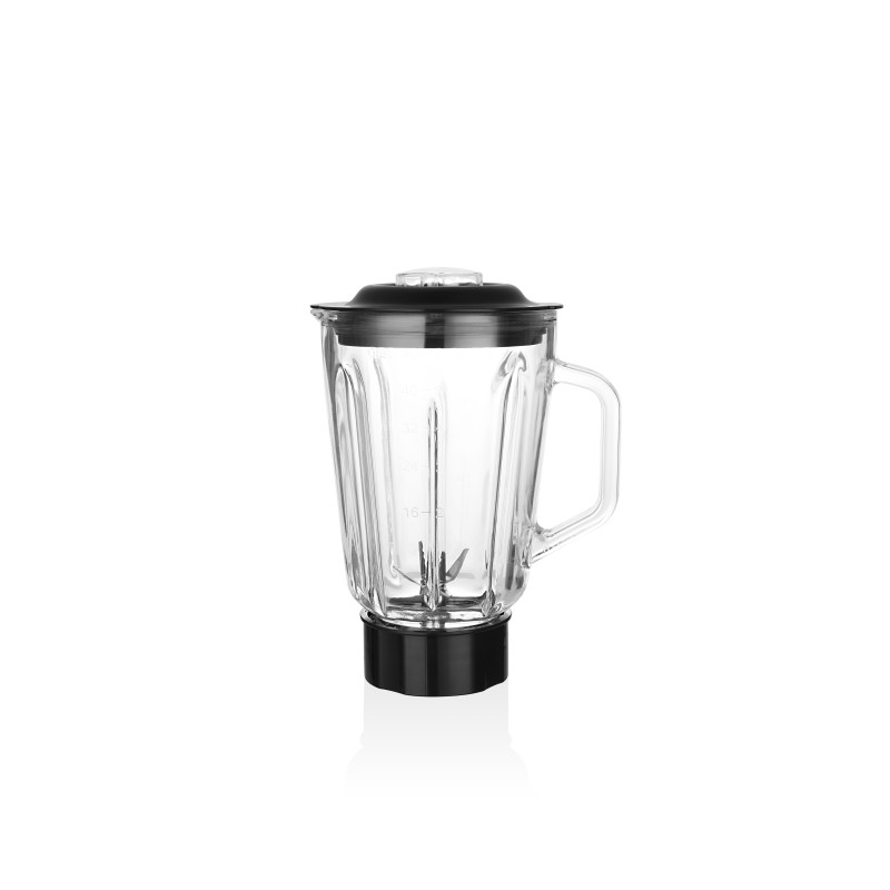 Blender Retro Zilan ZLN1207, putere 500W, capacitate 1.5L, 2 trepte de viteza, functie Pulse, vas din sticla, lame din otel inoxidabil