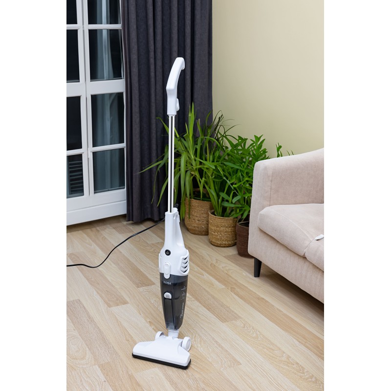 Aspirator vertical Floria ZLN8192 Alb, 2 in 1, fara sac, 800W, cablu de 4.2 m