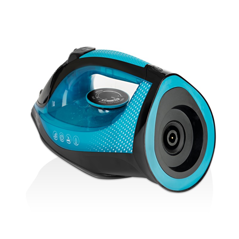 Fier de calcat Zilan ZLN0989, 2200W, Anti Calcar, Folosire cu sau fara cablu, Cablu rotativ 360, Termostat reglabil, Albastru