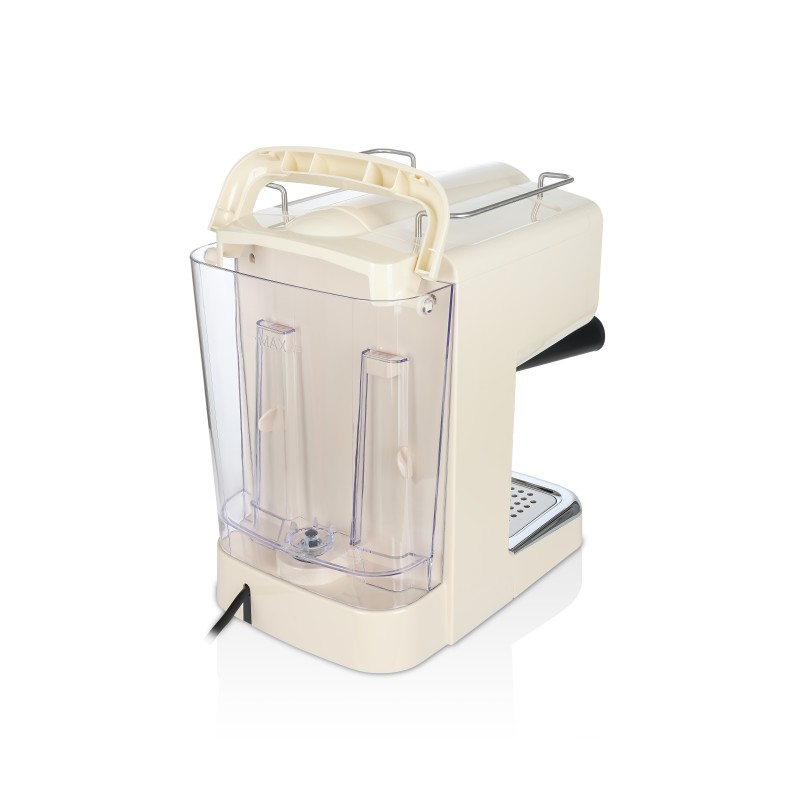 Espressor manual Zilan ZLN2992 Crem,15 Bar, 1.25 l, 1100W, Design Retro