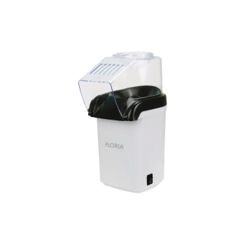 Aparat pentru facut popcorn Floria ZLN9044, BPA FREE, capacitate 60 de grame, 1200W, Alb