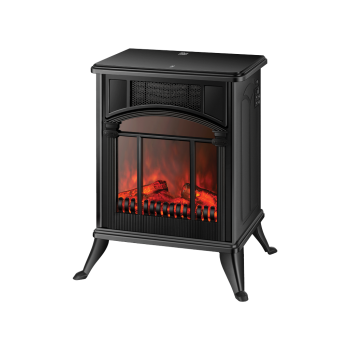 Semineu electric Zilan ZLN2051, 2 trepte de putere 1900W, element de incalzire PTC, afisaj realistic