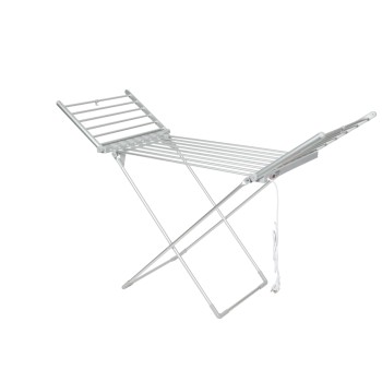 Uscator de rufe electric Zilan ZLN2060, suprafata 12m, inaltime ajustabila, aluminiu inoxidabil, pliabil, 230W