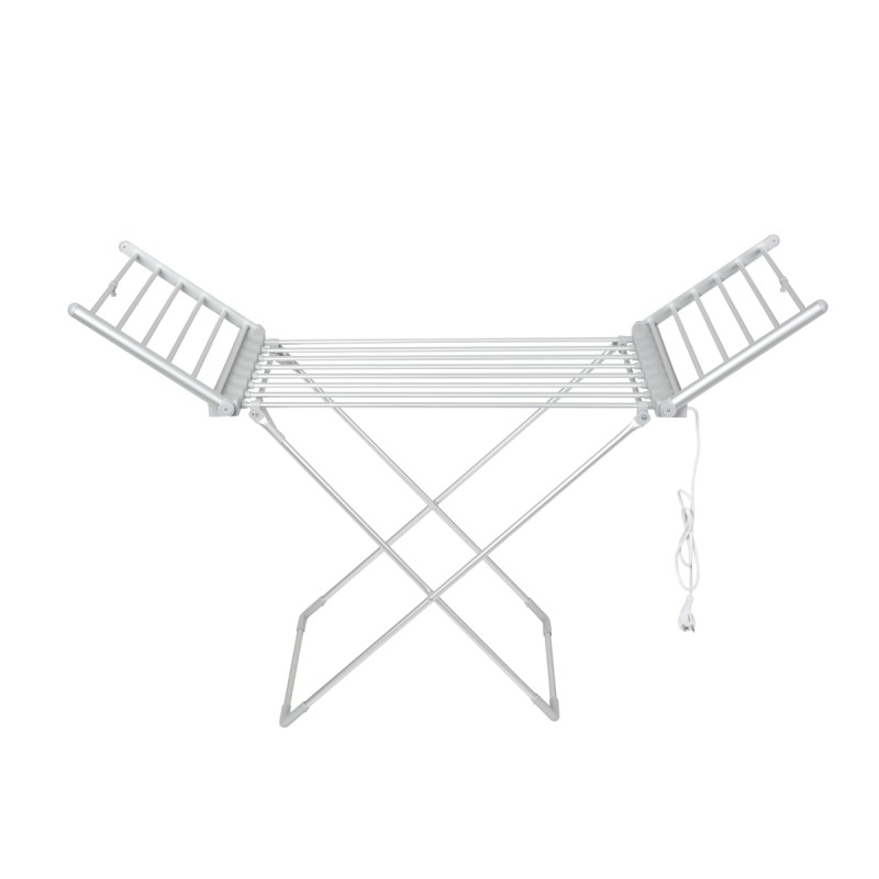 Uscator de rufe electric Zilan ZLN2060, suprafata 12m, inaltime ajustabila, aluminiu inoxidabil, pliabil, 230W