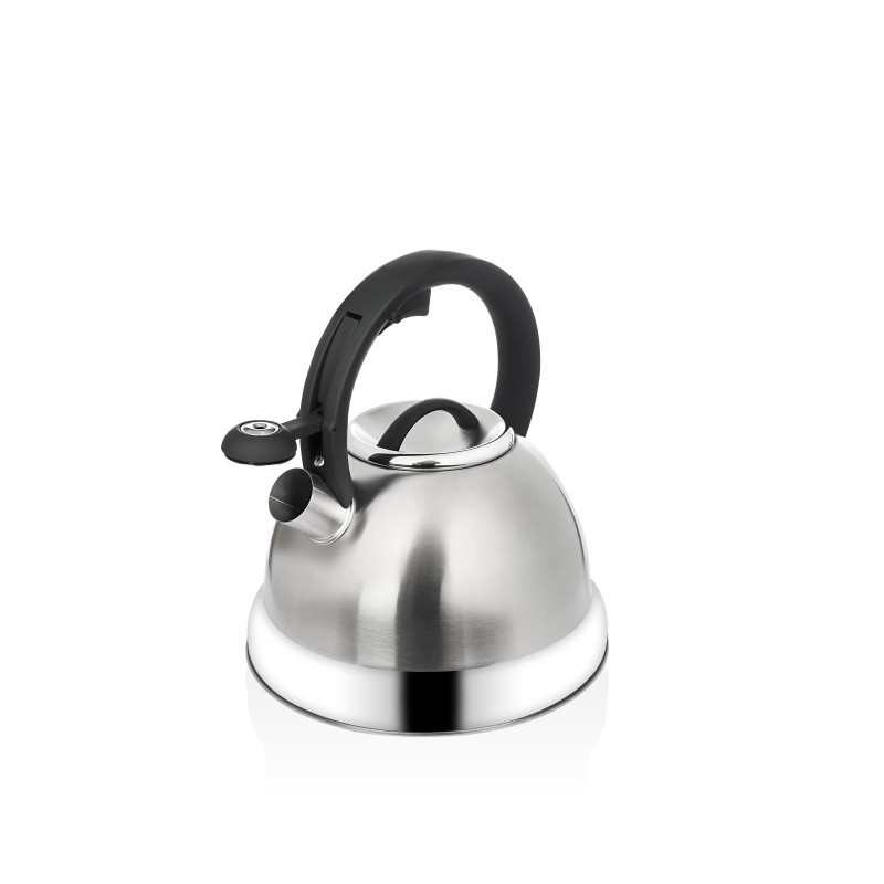 Ceainic cu fluier Zilan ZLN1306 din otel inoxidabil, Compatibil gaz, electric  inductie, Capacitate 3.5L