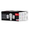 Set vase de gatit din inox Zilan ZLN1344 cu 7 piese, manere nituite, Compatibil gaz, inductie  electric, Compatibil masina de spalat vase
