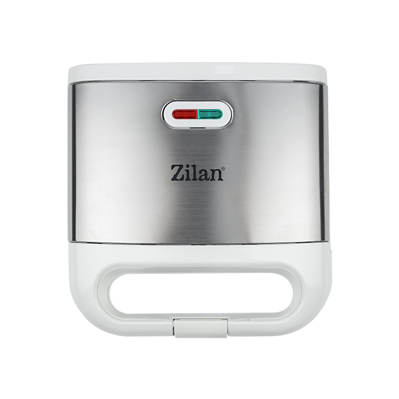Aparat pentru facut sandwich Zilan ZLN1689, Termostat automat, Indicator luminos, Protectie supraincalzire, Picioruse antiderapante, 800W