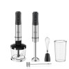 Mixer vertical 5 in 1 Zilan ZLN3939, Putere 1200W, 12 trepte de viteza, Functie Turbo, Afisaj digital, Inox