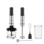 Mixer vertical 5 in 1 Zilan ZLN3939, Putere 1200W, 12 trepte de viteza, Functie Turbo, Afisaj digital, Inox