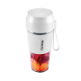 Blender portabil Floria ZLN1720 pentru suc reincarcabil, Capacitate 300 ml, Putere 50W, Lame din otel inoxidabil, Alb