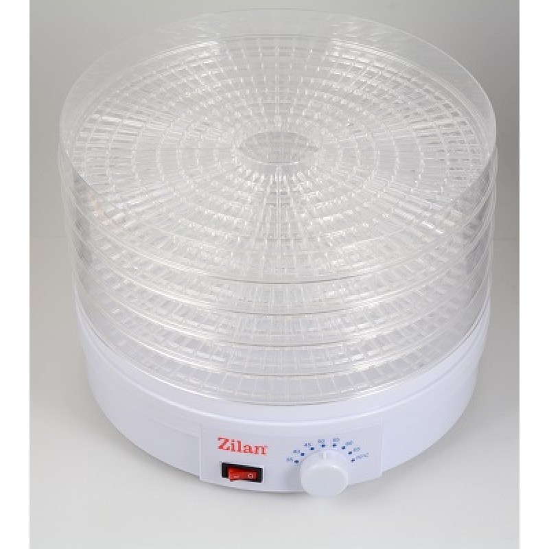 Deshidrator alimente, ZİLAN ZLN-9645,Alb 245W,