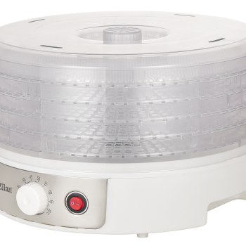 Deshidrator alimente Zilan ZLN2037, Putere 250W, Temperatura maxima 70° C, ALB