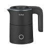 Fierbator electric Floria ZLN1733, Capacitate 500ml, Putere 1000W, Pereti dublii, Inox, Negru