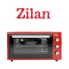 Cuptor electric Zilan ZLN5650, Putere 2000W, Capacitate 45L, Timer, Termostat, 3 trepte putere, interior emailat, Rosu