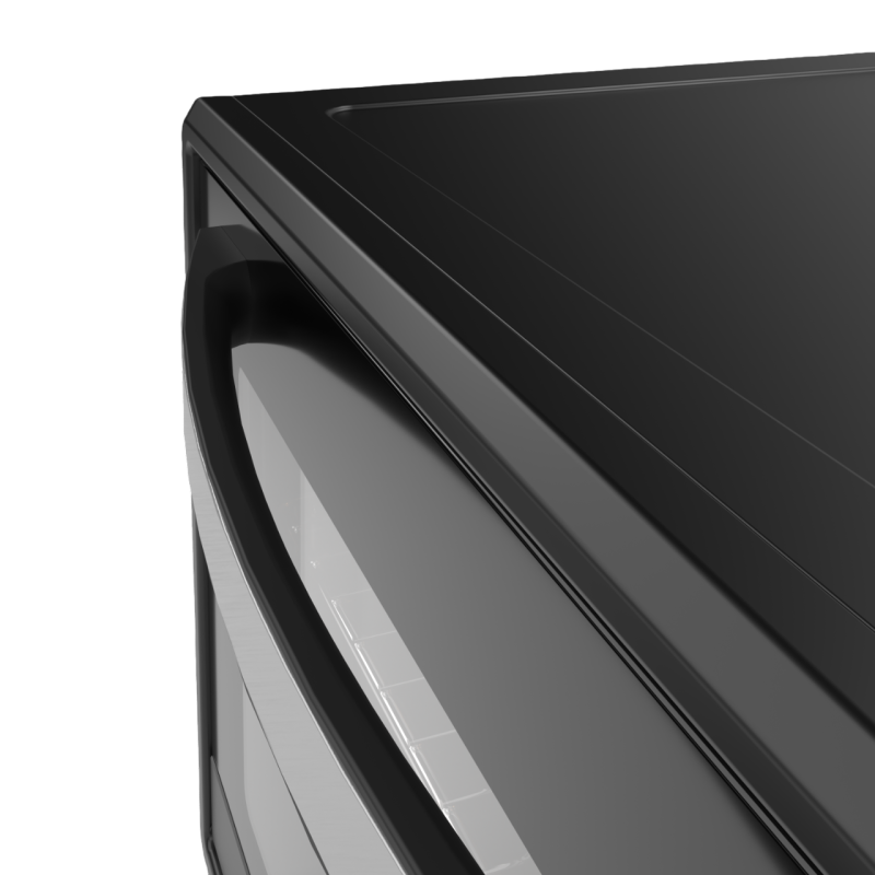 Cuptor electric Zilan ZLN2433, Putere 2000W, Capacitate 65L, Geam dublu, Timer, Termostat, 3 trepte putere, interior emailat, Negru