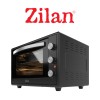 Cuptor electric Zilan ZLN2433, Putere 2000W, Capacitate 65L, Geam dublu, Timer, Termostat, 3 trepte putere, interior emailat, Negru