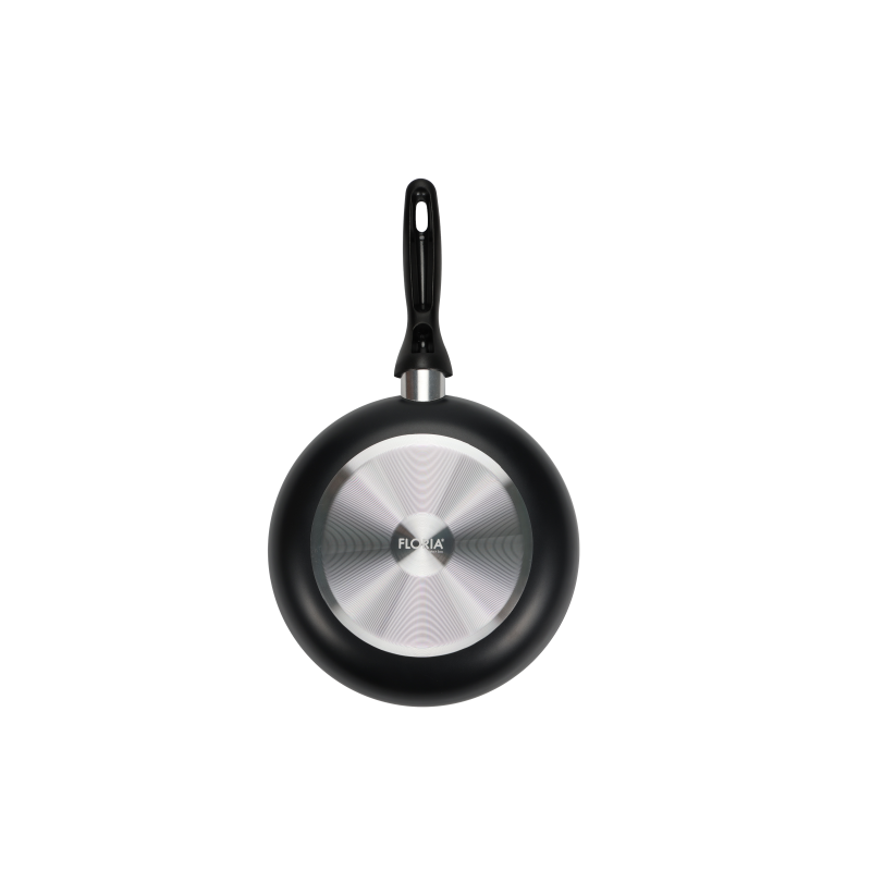 Tigaie aluminiu Floria ZLN1937, Diametru 28 cm, 2 straturi Non-Stick, Maner din bachelita, Compatibil masina de spalat vase