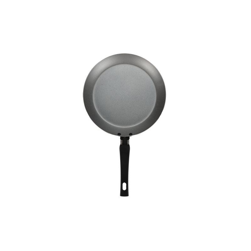 Tigaie aluminiu Floria ZLN2009 pentru clatite, Diametru 24 cm, 2 straturi Non-Stick, Maner din bachelita, Compatibil masina de spalat vase