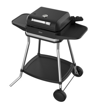 Gratar electric Zilan ZLN2501 pentru interior/exterior, Putere 3050W, Termostat reglabil, Placa din aluminiu, Protectie impotriva supraincalzirii, Termometru integrat
