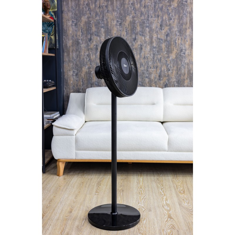 Ventilator cu picior Zilan ZLN2563, Inaltime reglabila, Inclinatie reglabila, Grilaj 41 cm, 3 trepte de viteza, Putere 50W