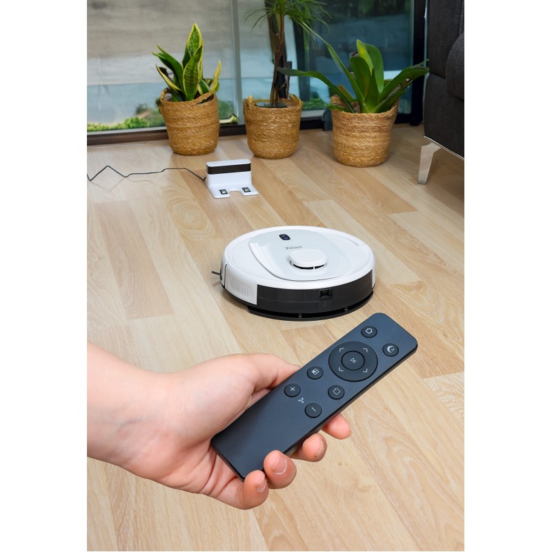 Aspirator robot Zilan ZLN5400, Putere aspirare 2700pa, Zgomot sub 68dB, 3 nivel putere, conexiune Wi-Fi, Baterie 3200mAh