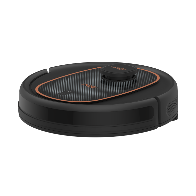 Aspirator robot Zilan ZLN5500 Aurum cu statie de colectare praf, Putere 600W, 3 trepte putere, baterie 3200mAh, Control Vocal, WiFi