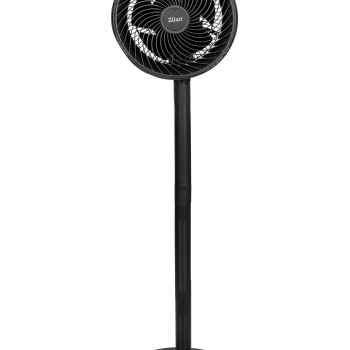 Circulator aer cu picior Zilan ZLN2556, Putere 65W, 3 trepte de viteza, Diametru grilaj 27 cm, Inaltime reglabila