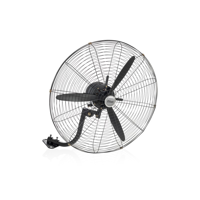 Ventilator Zilan ZLN2549 cu picior sau pentru perete, Diametru grilaj 68 cm, Putere 130W, Pozitie fixa sau oscilanta