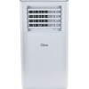 Aer conditionat portabil Zilan ZLN2495 Alb, functie de racire, dezumidificare si ventilatie, Telecomanda, 2 trepte de viteza, 7000 BTU