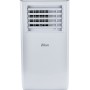 Aer conditionat portabil Zilan ZLN2495 Alb, functie de racire, dezumidificare si ventilatie, Telecomanda, 2 trepte de viteza, 7000 BTU