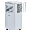Aer conditionat portabil Zilan ZLN2495 Alb, functie de racire, dezumidificare si ventilatie, Telecomanda, 2 trepte de viteza, 7000 BTU