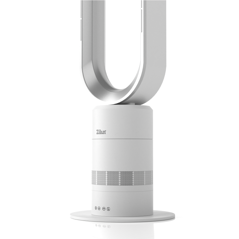 Ventilator turn fara palete Zilan ZLN2426, 10 trepte viteza, Telecomanda inclusa, Timer, Silentios, Putere 22W