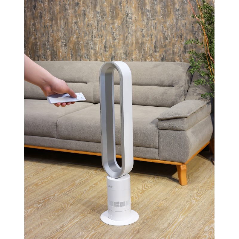 Ventilator turn fara palete Zilan ZLN2426, 10 trepte viteza, Telecomanda inclusa, Timer, Silentios, Putere 22W