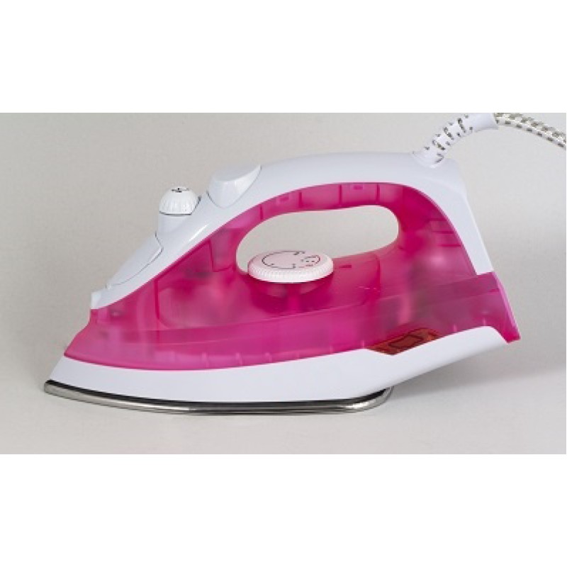 Fier de calcat talpa inox Floria ZLN-8430,Culoare Alb/Roz Putere 1600W, 180ml,