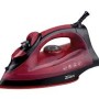 Fier de calcat talpa ceramica ZILAN ZLN-2188 Visiniu, Putere 2200W, calcare cu aburi si uscata, functie autocuratare,