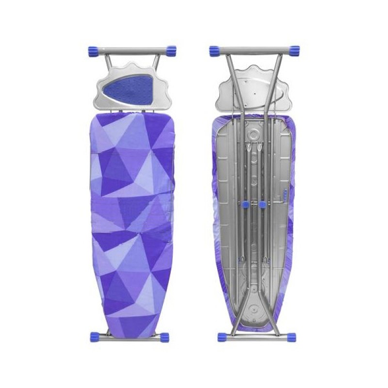 Masa de calcat Zilan ZLN-0766,Verde cu blat din tabla, cu suport pentru fier  42 x 50 cm.