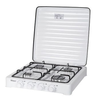 Aragaz 4 ochiuri ZILAN ZLN7079, Alb Alimentare GPL butelie