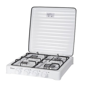 Aragaz 4 ochiuri ZILAN ZLN7079, Alb Alimentare GPL butelie