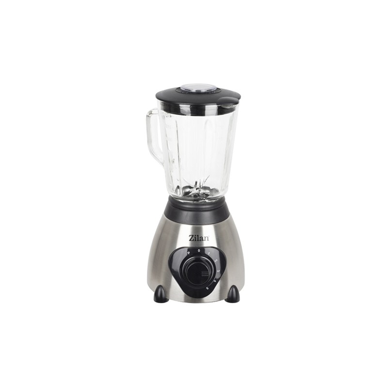 Blender electric stativ ZİLAN ZLN-2782 ,capacitate 1.5 l , 5 viteze , 600W, cana din sticla