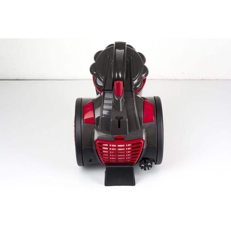 Aspirator fara sac FLORIA ZLN-3451,rosu-negru filtru HEPA 13, filtrare ciclonica, capacitate colectare 2.5L, putere 700W,