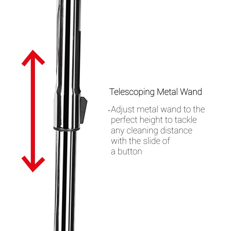 Aspirator fara sac FLORIA ZLN-3451,rosu-negru filtru HEPA 13, filtrare ciclonica, capacitate colectare 2.5L, putere 700W,