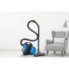 Aspirator fara sac FLORIA ZLN-3468,bleu-negru filtru HEPA 13, filtrare ciclonica, capacitate colectare 1.5L, putere 700W